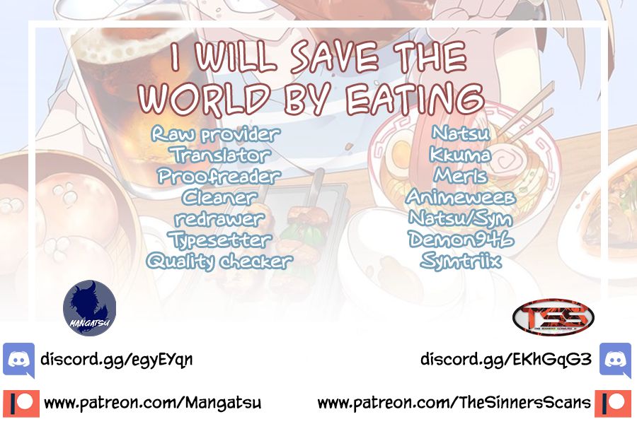 i will save the world by eating Chapter 1 23